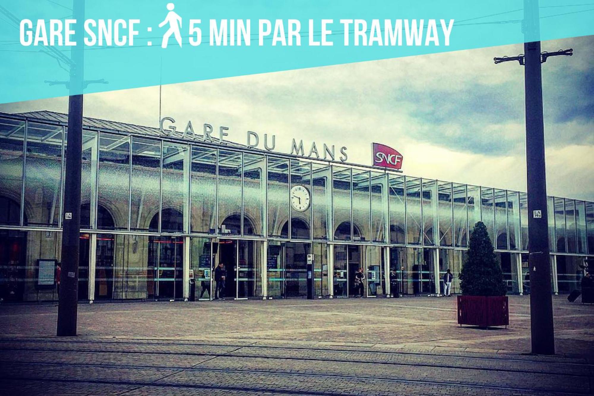 Апартаменти Tramway 10 Jaures Cosy Proche Gare Ле-Ман Екстер'єр фото